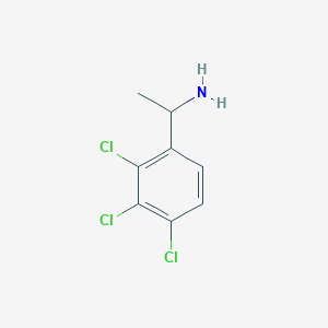 1-(2,3,4-Trichlorophenyl)ethan-1-amine