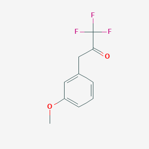 molecular formula C10H9F3O2 B1325232 3-(3-甲氧基苯基)-1,1,1-三氟-2-丙酮 CAS No. 22102-09-6