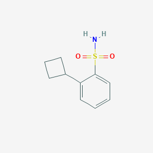 2-Cyclobutylbenzene-1-sulfonamide