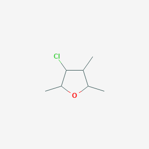 3-Chloro-2,4,5-trimethyloxolane