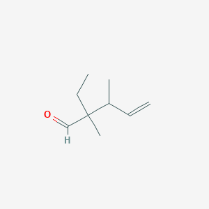 2-Ethyl-2,3-dimethylpent-4-enal