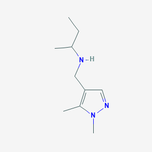 (Butan-2-yl)[(1,5-dimethyl-1H-pyrazol-4-yl)methyl]amine