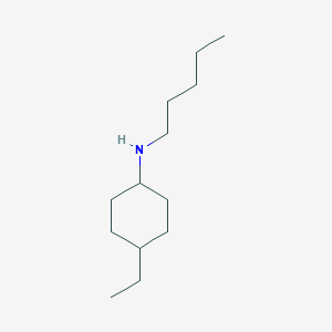 4-ethyl-N-pentylcyclohexan-1-amine