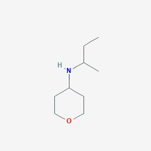 N-(butan-2-yl)oxan-4-amine