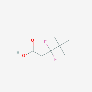 3,3-Difluoro-4,4-dimethylpentanoic acid