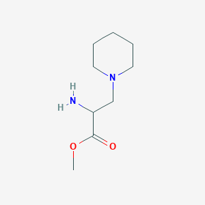 Methyl 2-amino-3-(piperidin-1-yl)propanoate