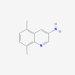 5,8-Dimethylquinolin-3-amine