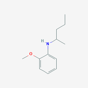 molecular formula C12H19NO B13252867 2-Methoxy-N-(pentan-2-YL)aniline 