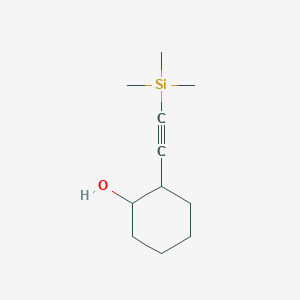 2-[2-(Trimethylsilyl)ethynyl]cyclohexan-1-OL