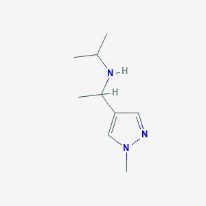 [1-(1-methyl-1H-pyrazol-4-yl)ethyl](propan-2-yl)amine