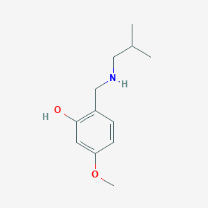 5-Methoxy-2-{[(2-methylpropyl)amino]methyl}phenol