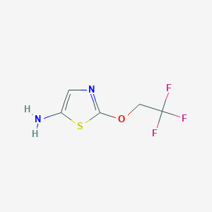 2-(2,2,2-Trifluoroethoxy)-1,3-thiazol-5-amine