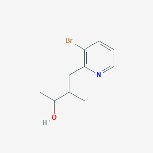 4-(3-Bromopyridin-2-yl)-3-methylbutan-2-ol