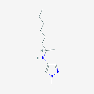 1-Methyl-N-(octan-2-yl)-1H-pyrazol-4-amine