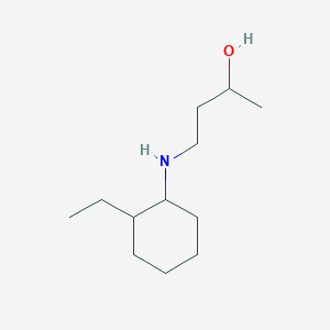 4-[(2-Ethylcyclohexyl)amino]butan-2-ol