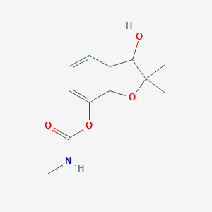 molecular formula C12H15NO4 B132532 3-羟基呋喃 CAS No. 16655-82-6