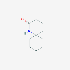 molecular formula C10H17NO B13253200 1-Azaspiro[5.5]undecan-2-one 