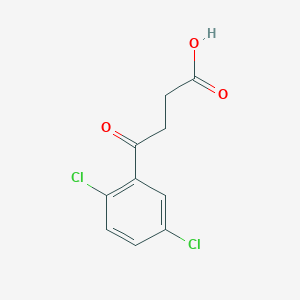molecular formula C10H8Cl2O3 B1325329 4-(2,5-Dichlorophenyl)-4-oxobutyric acid CAS No. 52240-14-9
