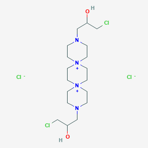 molecular formula C18H36Cl3N4O2+ B132533 碘化丙啶 CAS No. 23476-83-7