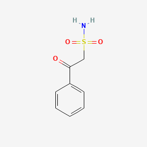 2-Oxo-2-phenylethane-1-sulfonamide