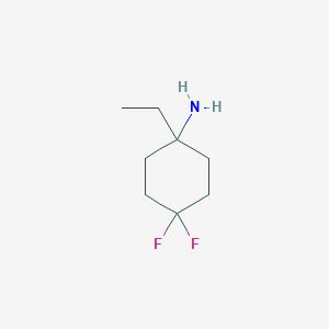 1-Ethyl-4,4-difluorocyclohexan-1-amine