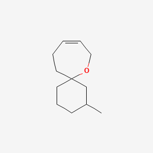 2-Methyl-7-oxaspiro[5.6]dodec-9-ene