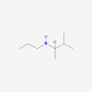 molecular formula C8H19N B1325345 (1,2-Dimethylpropyl)propylamine CAS No. 39190-94-8