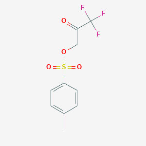 1,1,1-Trifluoro-3-[(4-methylbenzenesulfonyl)oxy]propan-2-one