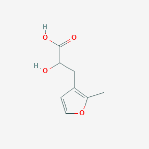 2-Hydroxy-3-(2-methylfuran-3-yl)propanoic acid