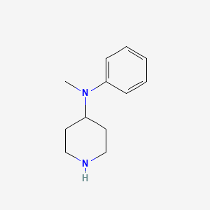 molecular formula C12H18N2 B1325355 N-methyl-N-phenylpiperidin-4-amine CAS No. 200413-57-6
