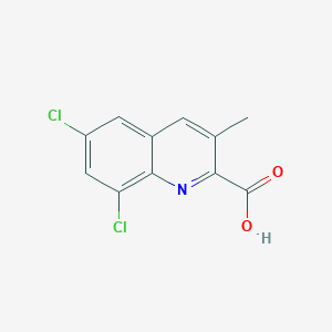 6,8-Dichloro-3-methylquinoline-2-carboxylic acid