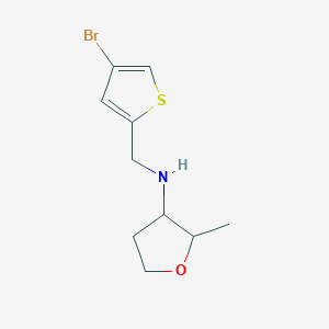 N-[(4-bromothiophen-2-yl)methyl]-2-methyloxolan-3-amine