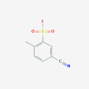 5-Cyano-2-methylbenzenesulfonyl fluoride