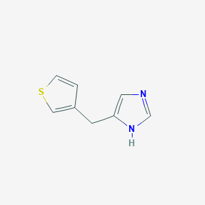 4-(Thiophen-3-ylmethyl)-1H-imidazole