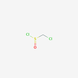 molecular formula CH2Cl2OS B13253799 Chloromethanesulfinyl chloride CAS No. 36963-28-7