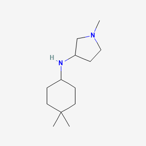 N-(4,4-dimethylcyclohexyl)-1-methylpyrrolidin-3-amine