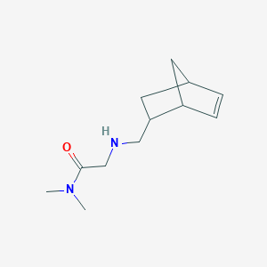 2-({bicyclo[2.2.1]hept-5-en-2-ylmethyl}amino)-N,N-dimethylacetamide