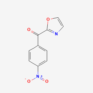 molecular formula C10H6N2O4 B1325389 2-(4-Nitrobenzoyl)oxazole CAS No. 602295-83-0