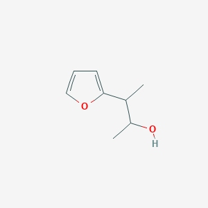 molecular formula C8H12O2 B13253914 3-(Furan-2-yl)butan-2-ol 