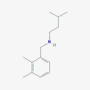 molecular formula C14H23N B13253956 [(2,3-Dimethylphenyl)methyl](3-methylbutyl)amine 