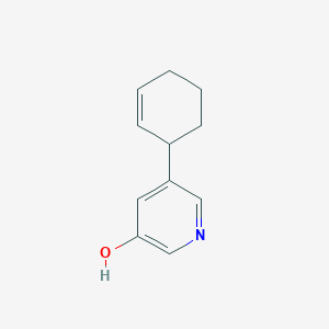 5-(Cyclohex-2-en-1-yl)pyridin-3-ol