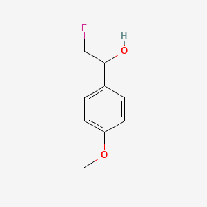 2-Fluoro-1-(4-methoxyphenyl)ethan-1-ol