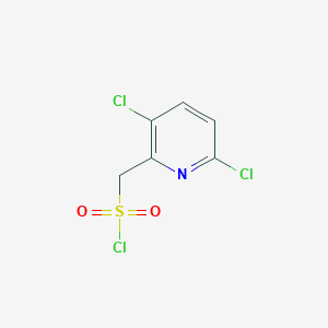 (3,6-Dichloropyridin-2-yl)methanesulfonyl chloride