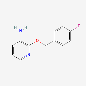 2-[(4-Fluorophenyl)methoxy]pyridin-3-amine