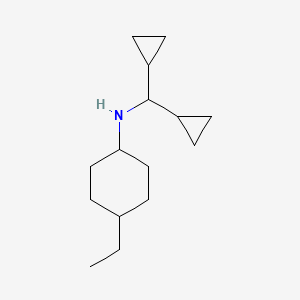 N-(dicyclopropylmethyl)-4-ethylcyclohexan-1-amine