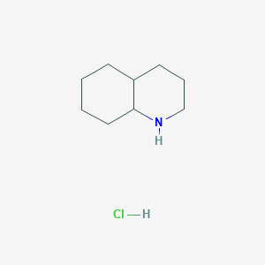 molecular formula C9H18ClN B13254297 Decahydroquinoline hydrochloride 