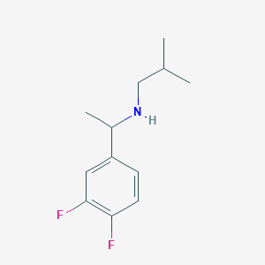 [1-(3,4-Difluorophenyl)ethyl](2-methylpropyl)amine