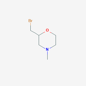 2-(Bromomethyl)-4-methylmorpholine