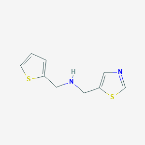 (1,3-Thiazol-5-ylmethyl)(thiophen-2-ylmethyl)amine