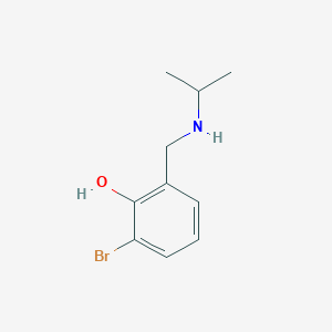 2-Bromo-6-{[(propan-2-yl)amino]methyl}phenol